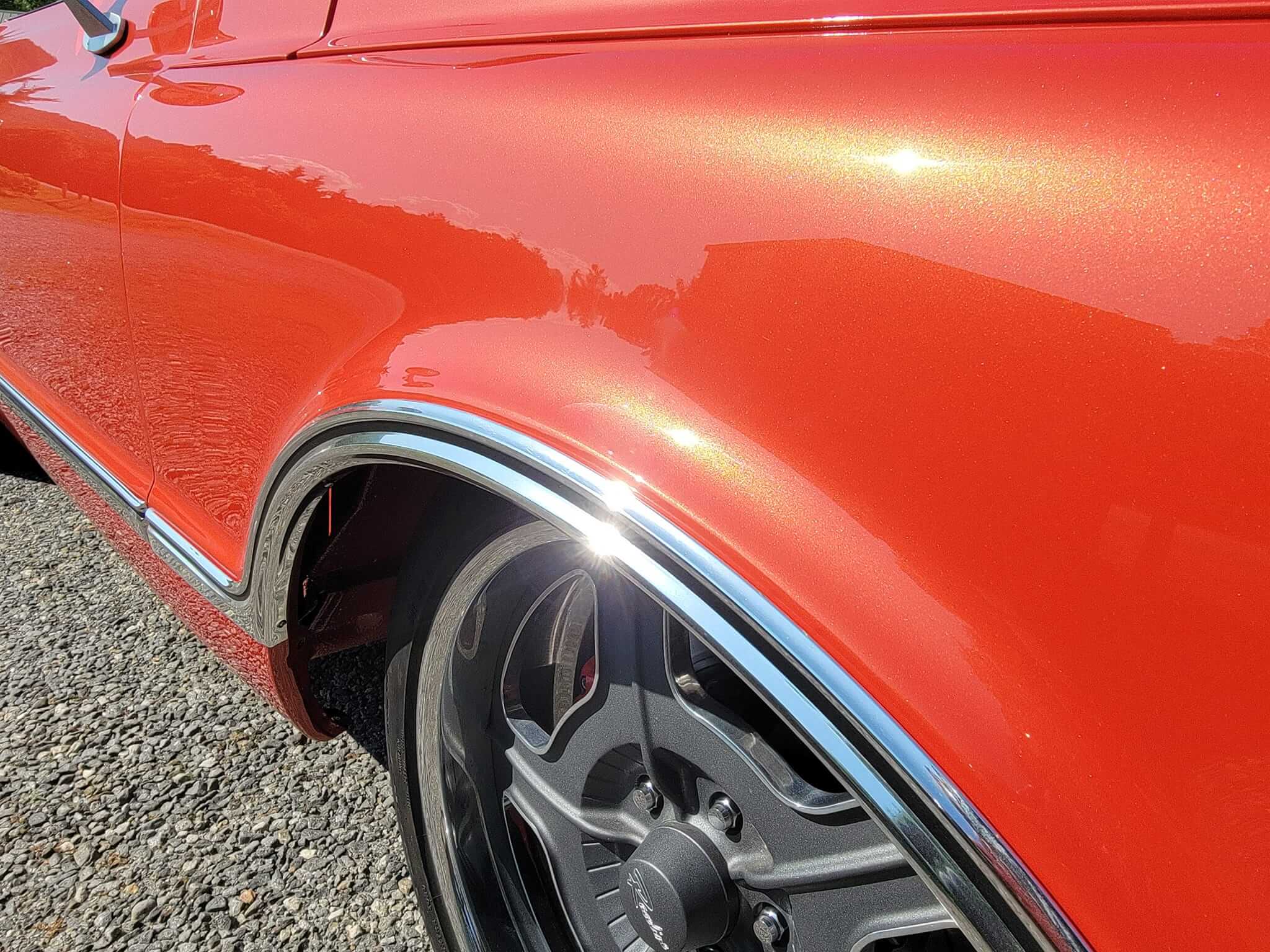 GM Inferno Orange Pearl Car