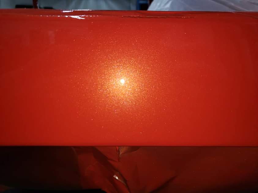 GM Inferno Orange Pearl Car part