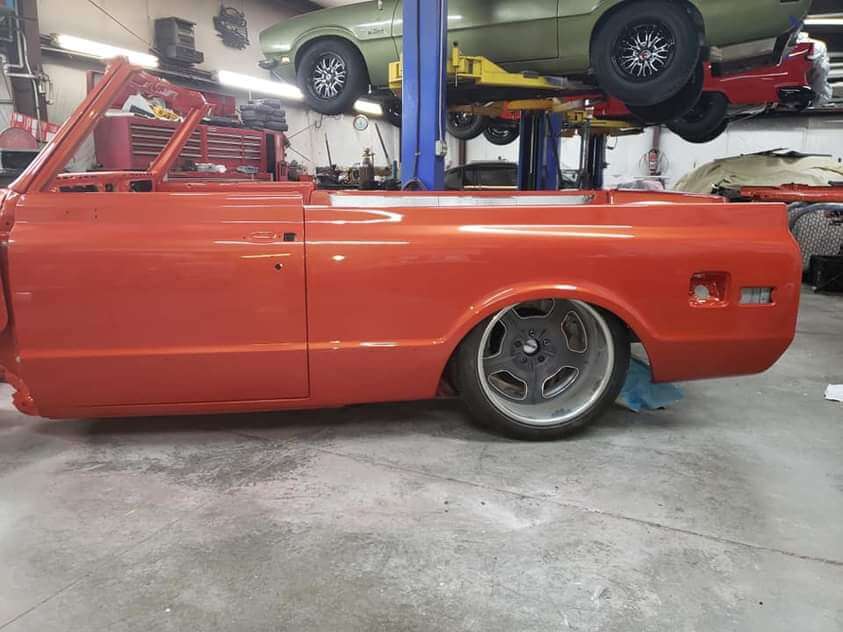 GM Inferno Orange Pearl Car