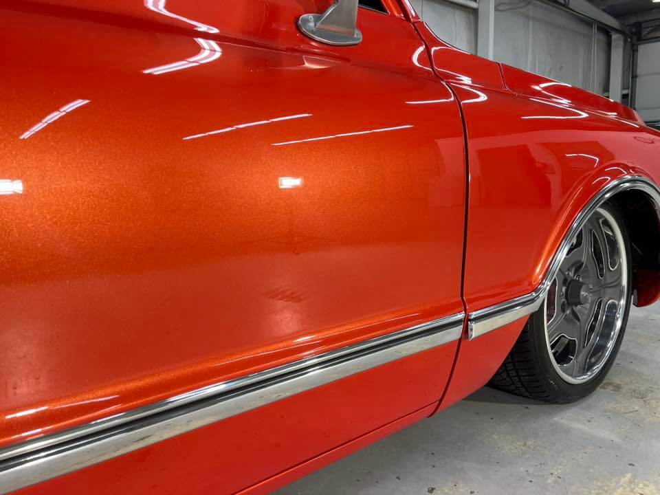 Tamco Paint GM Inferno Orange Pearl in GMC Jimmy