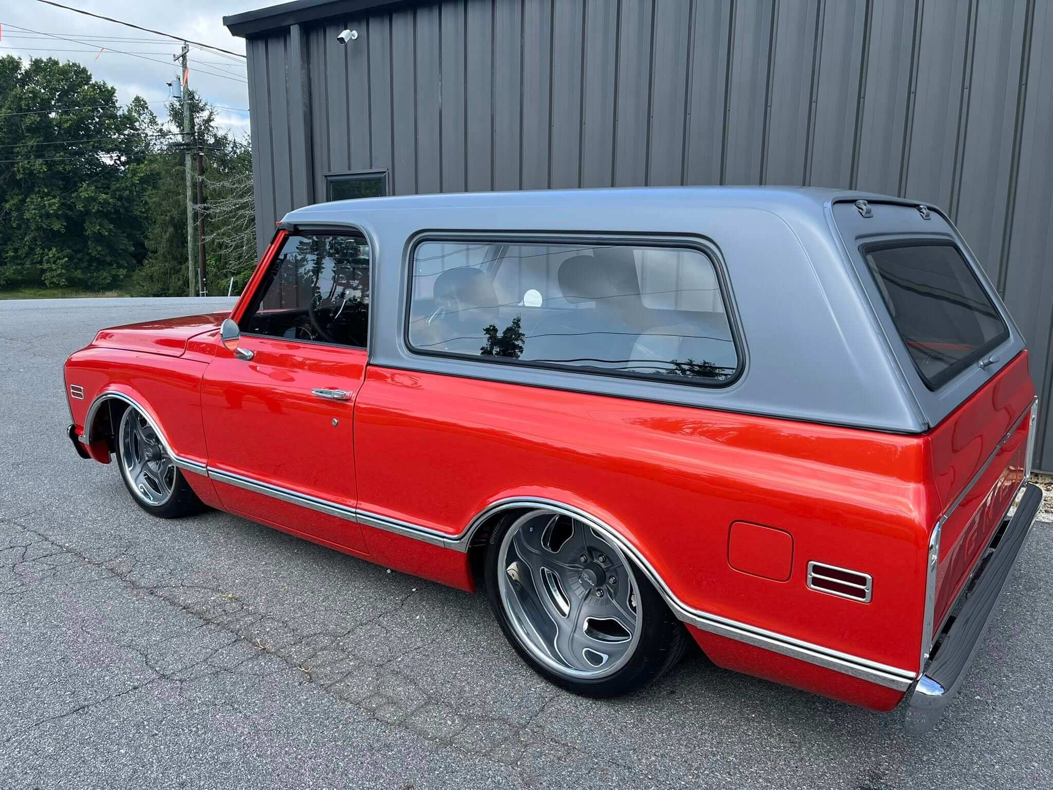 Tamco Paint GM Inferno Orange Pearl in GMC Jimmy