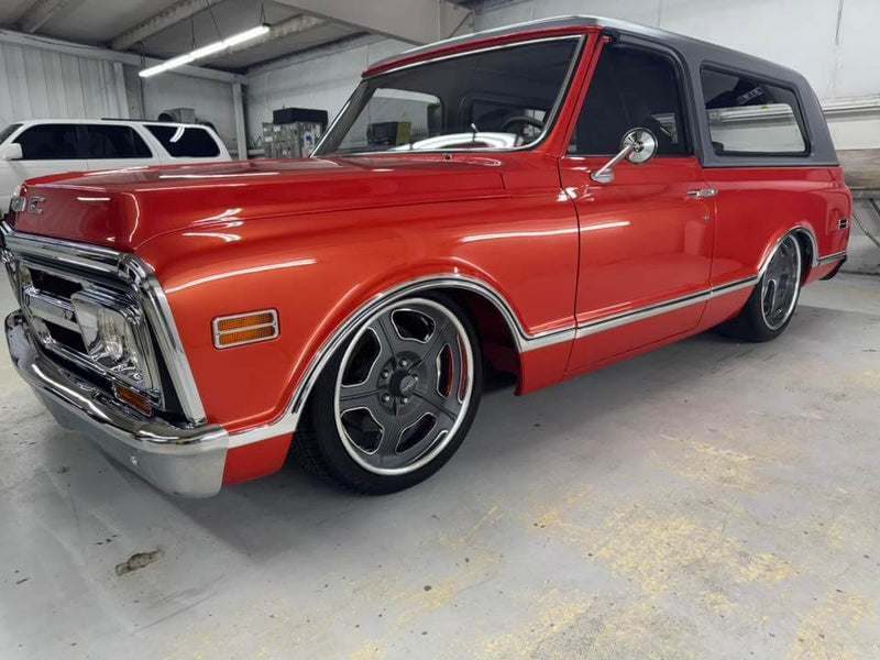 Tamco Paint GM Inferno Orange Pearl in GMC Jimmy