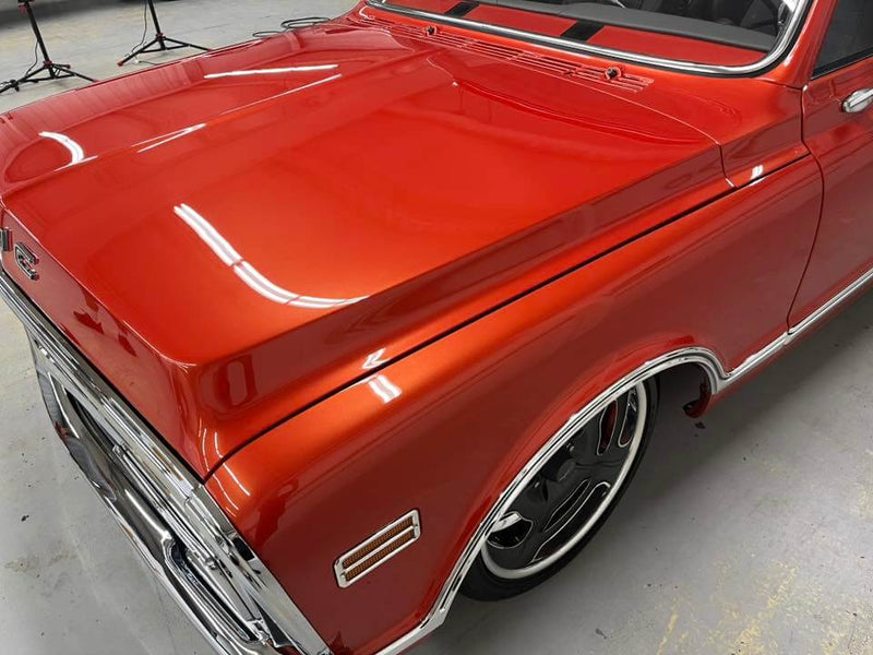 Tamco Paint GM Inferno Orange Pearl in GMC Jimmy