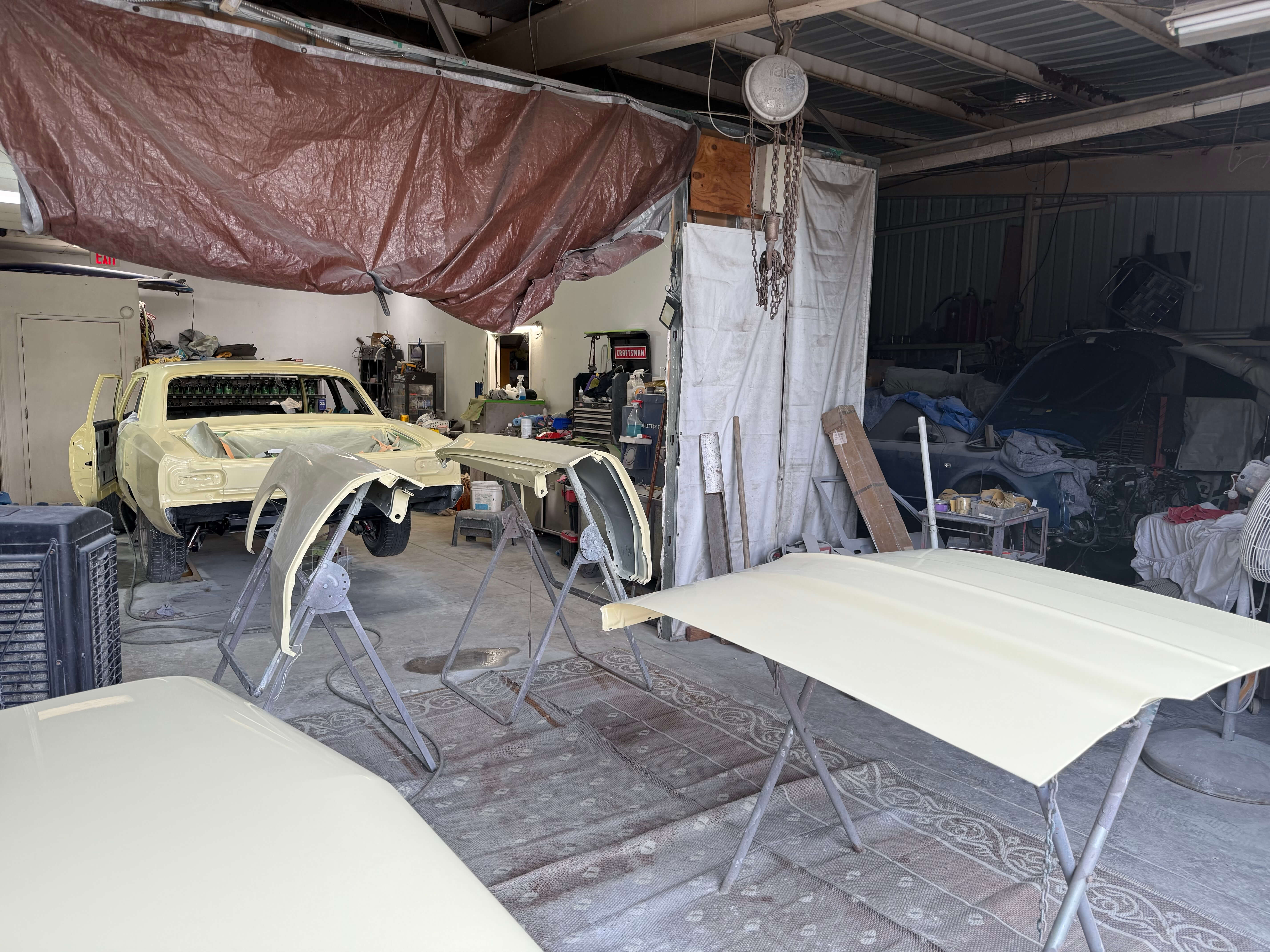 Tamco Paint GM Lemonwood Yellow AGSS in 1966 Chevrolet Malibu 300