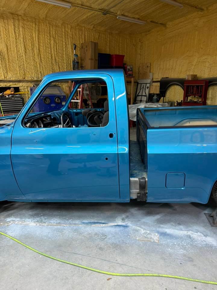 Tamco Paint GM Marina Blue on Chevrolet C10