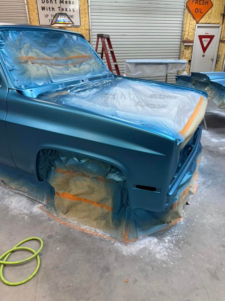 Tamco Paint GM Marina Blue on Chevrolet C10