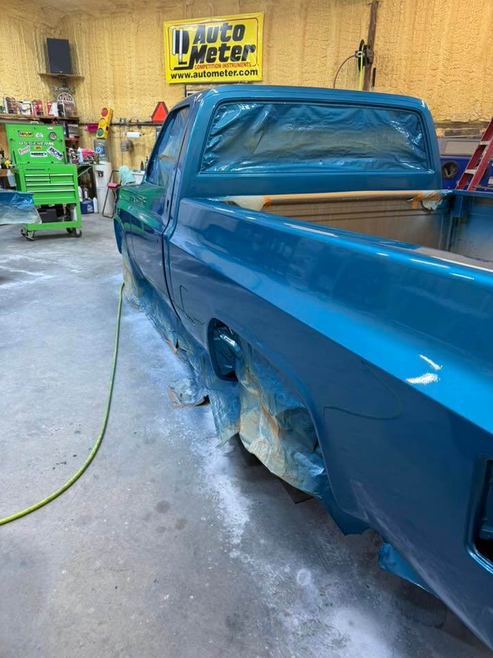 Tamco Paint GM Marina Blue on Chevrolet C10