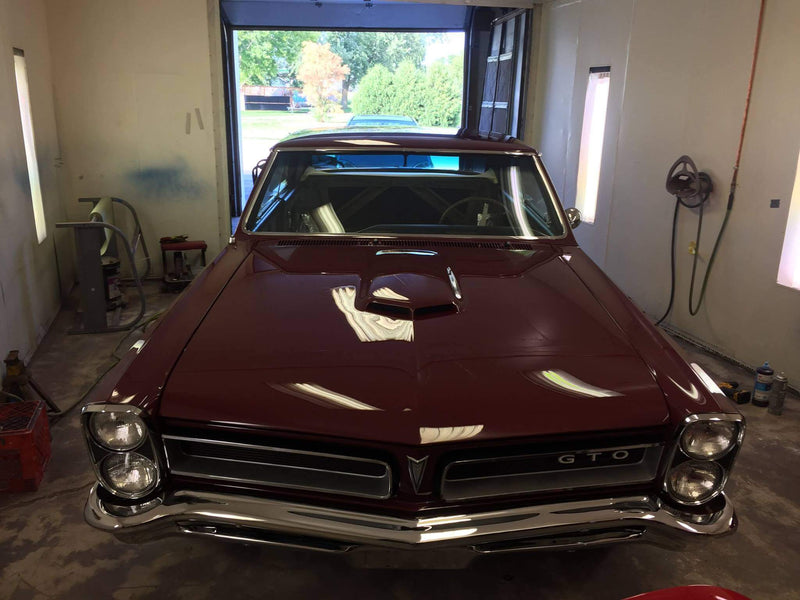 Tamco Paint GM Misty Burgundy in 1965 Pontiac GTO
