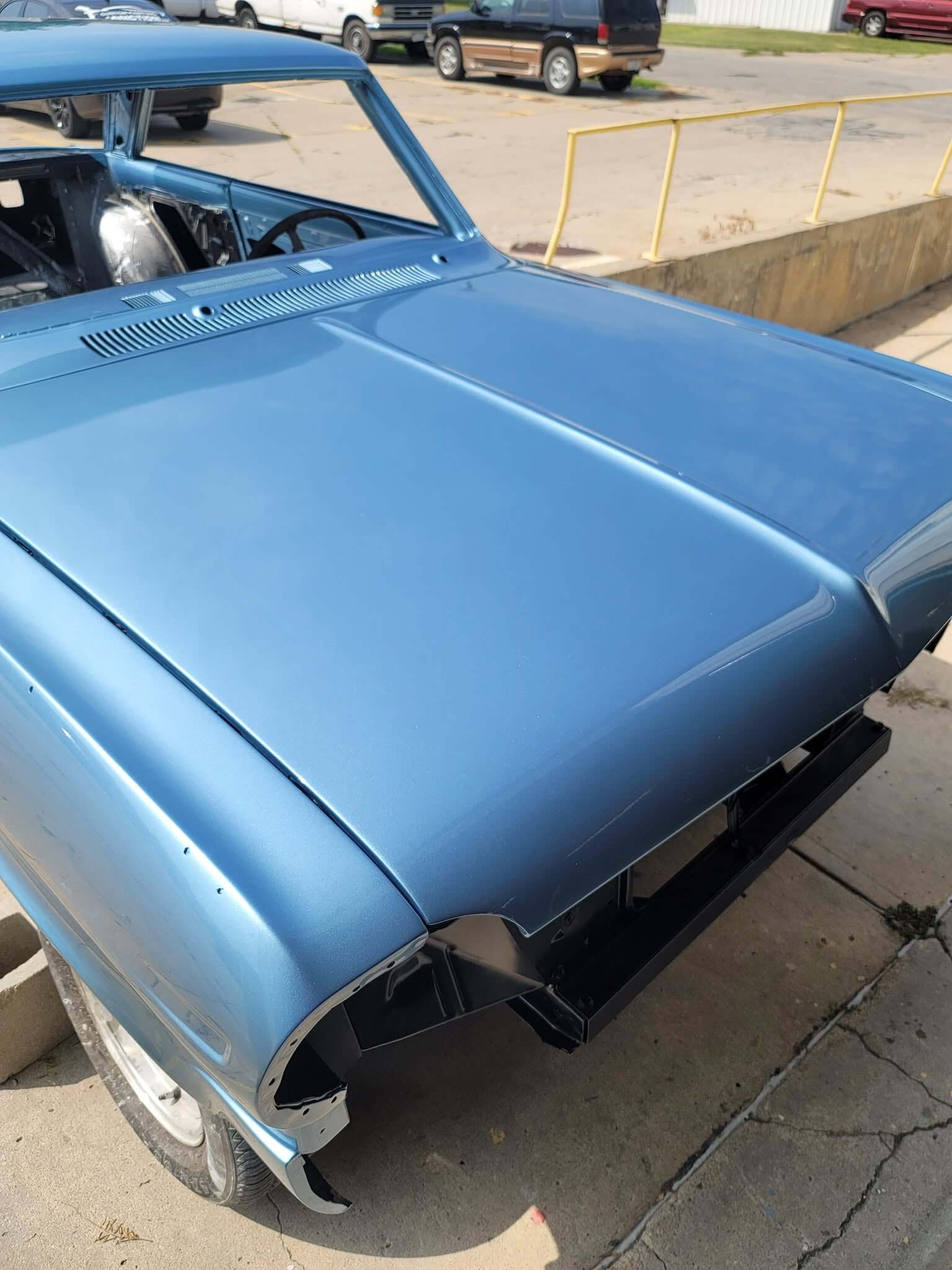 Tamco Paint GM Nantucket Blue Poly on 1964 Chevrolet Nova