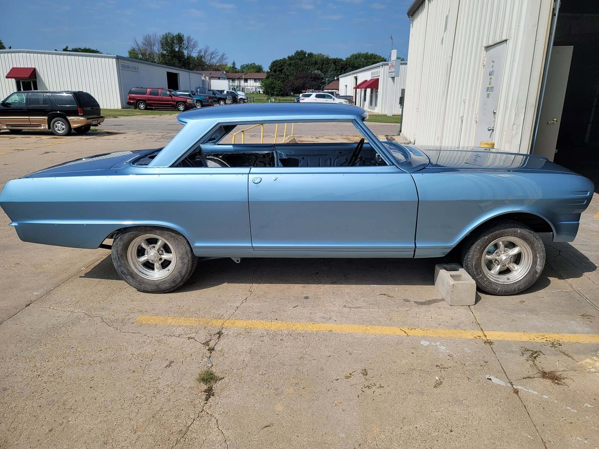 Tamco Paint GM Nantucket Blue Poly on 1964 Chevrolet Nova
