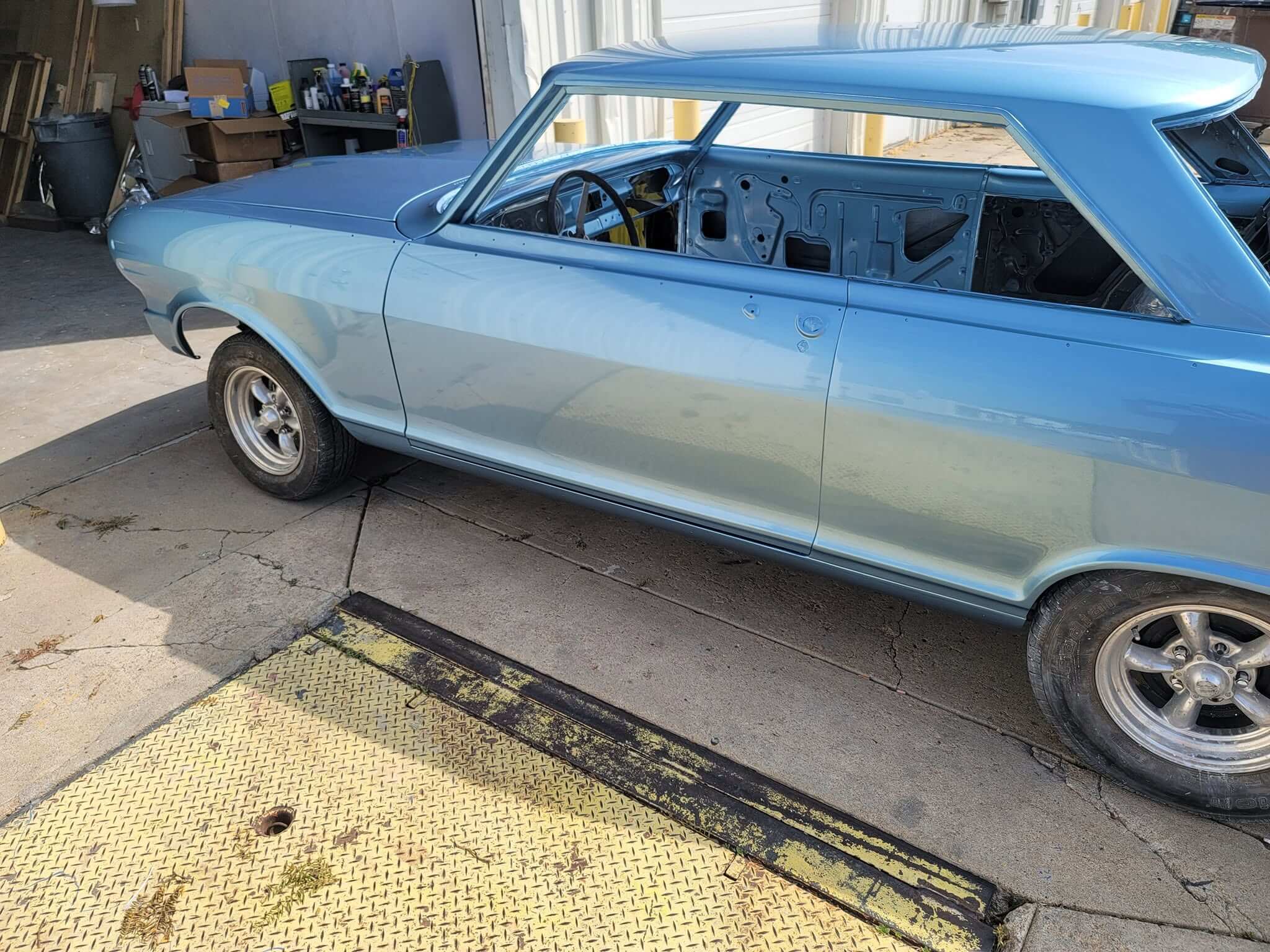Tamco Paint GM Nantucket Blue Poly on 1964 Chevrolet Nova