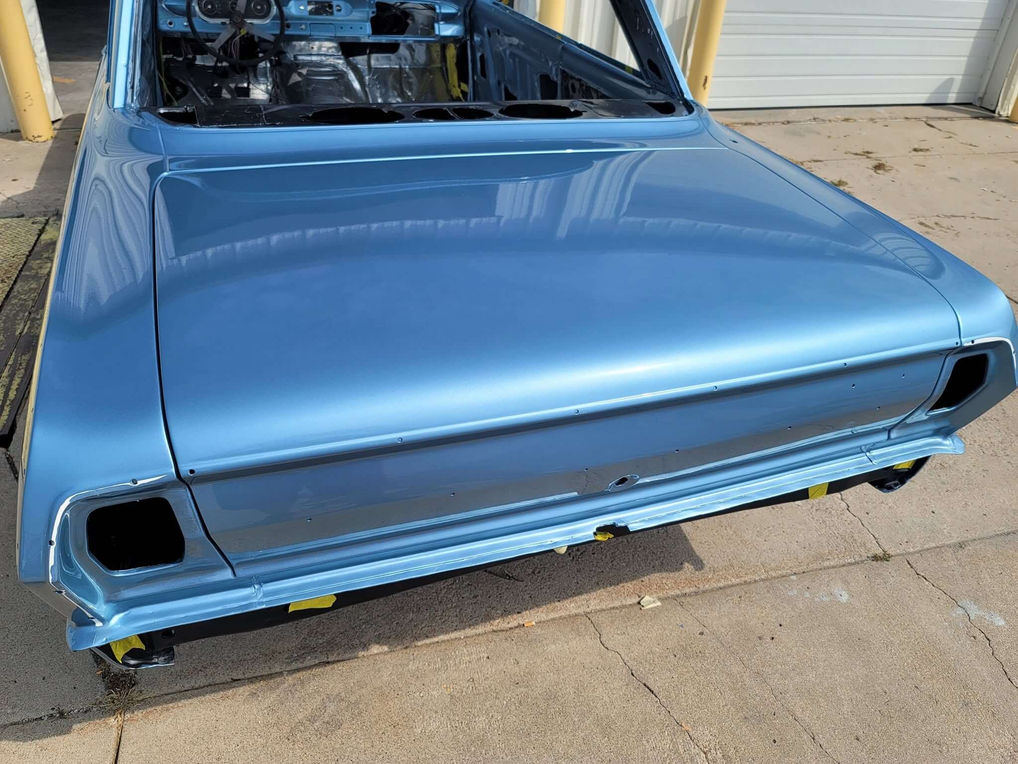 Tamco Paint GM Nantucket Blue Poly on 1964 Chevrolet Nova