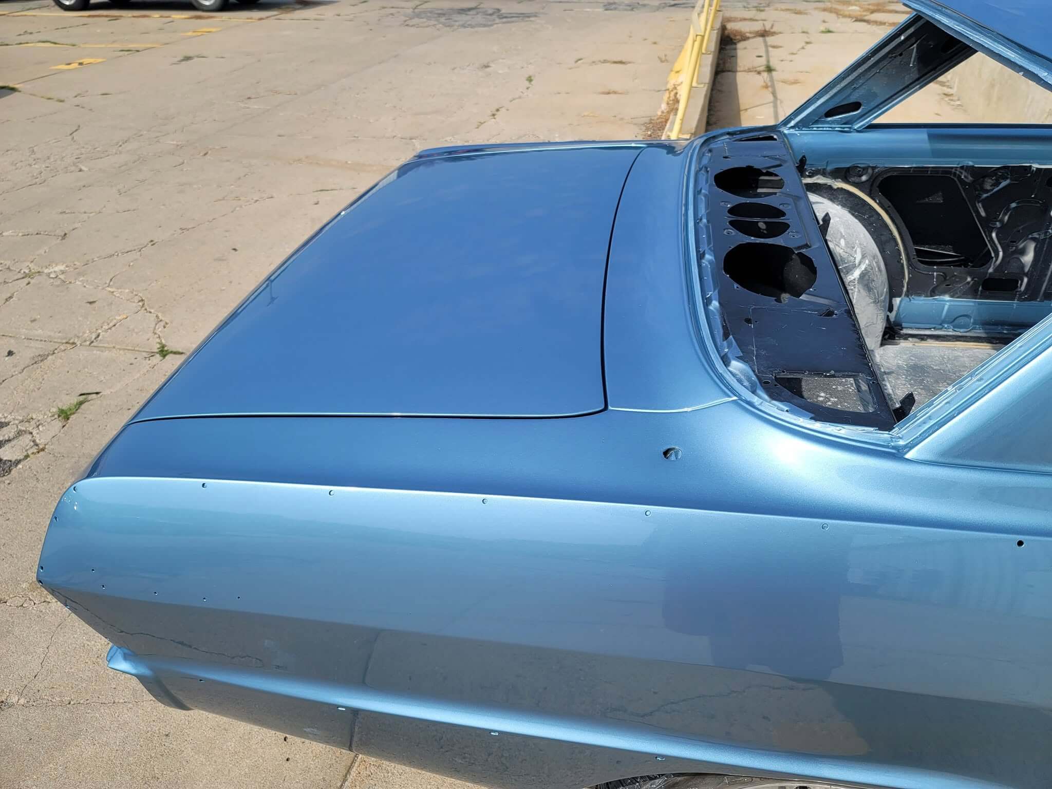 Tamco Paint GM Nantucket Blue Poly on 1964 Chevrolet Nova