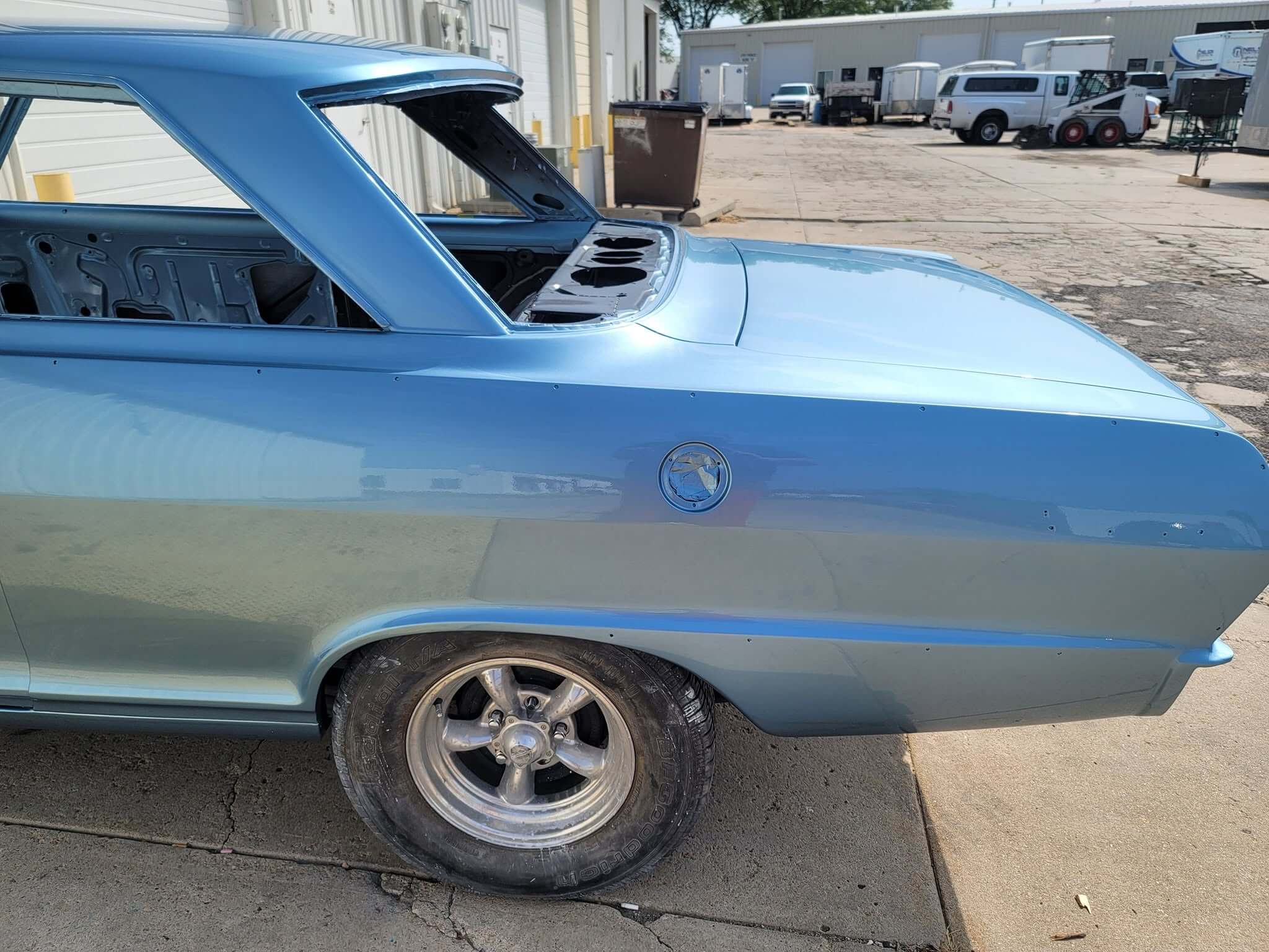 Tamco Paint GM Nantucket Blue Poly on 1964 Chevrolet Nova
