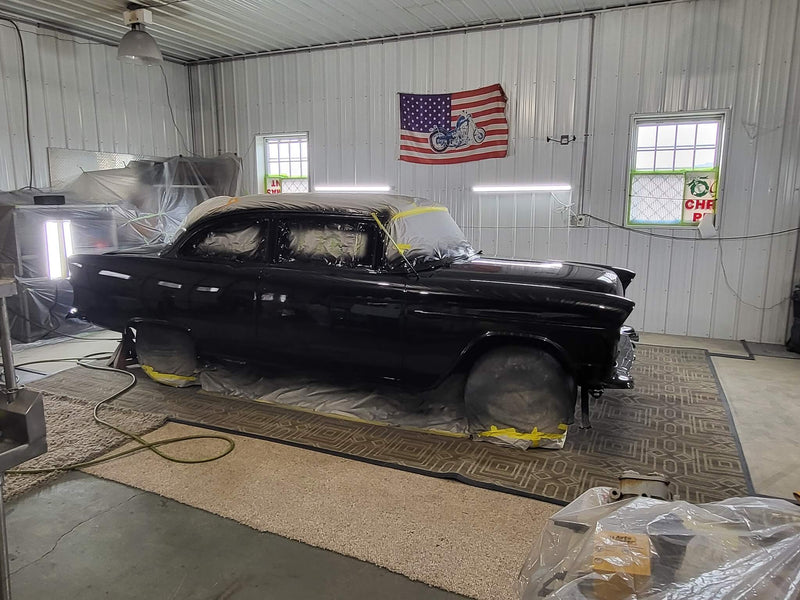 Tamco Paint GM Onyx Black in 1955 Chevrolet 210