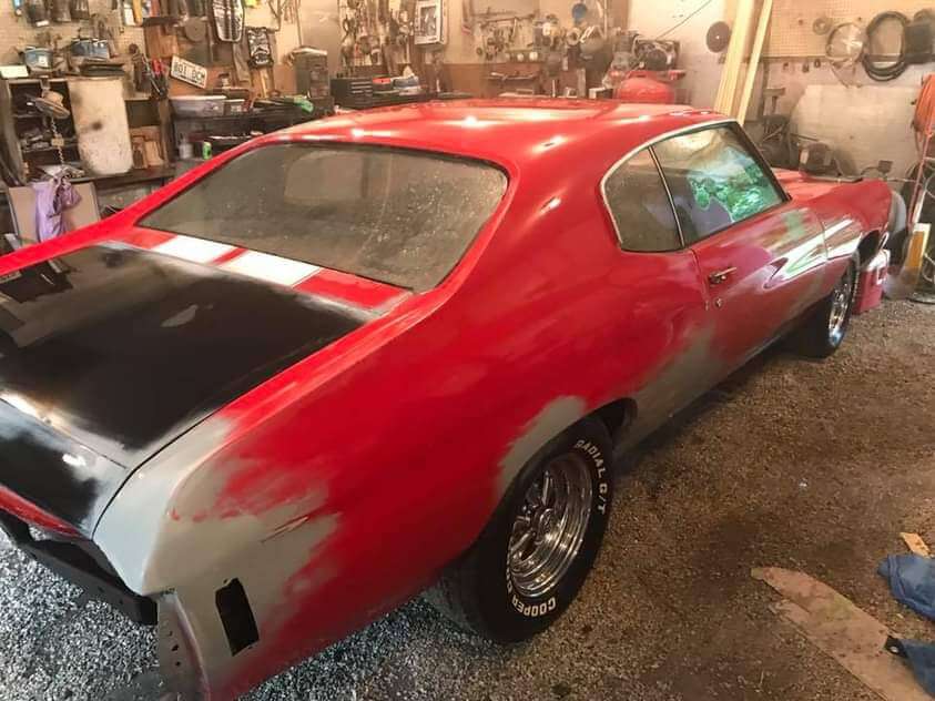 Tamco Paint GM Pull Me Over Red in Chevrolet Chevelle