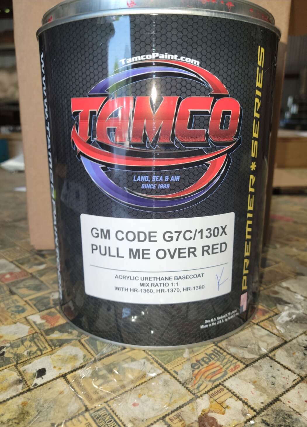 Tamco Paint GM Pull Me Over Red