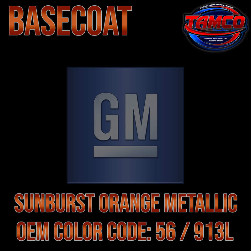 Sunburst Orange Metallic Basecoat