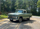 Tamco Paint GM Willow Green Metallic and Ford Wimbledon White on 1964 Chevrolet C10