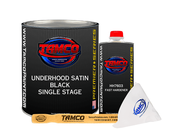 Tamco Paint Underhood Satin Black Single Stage Kit