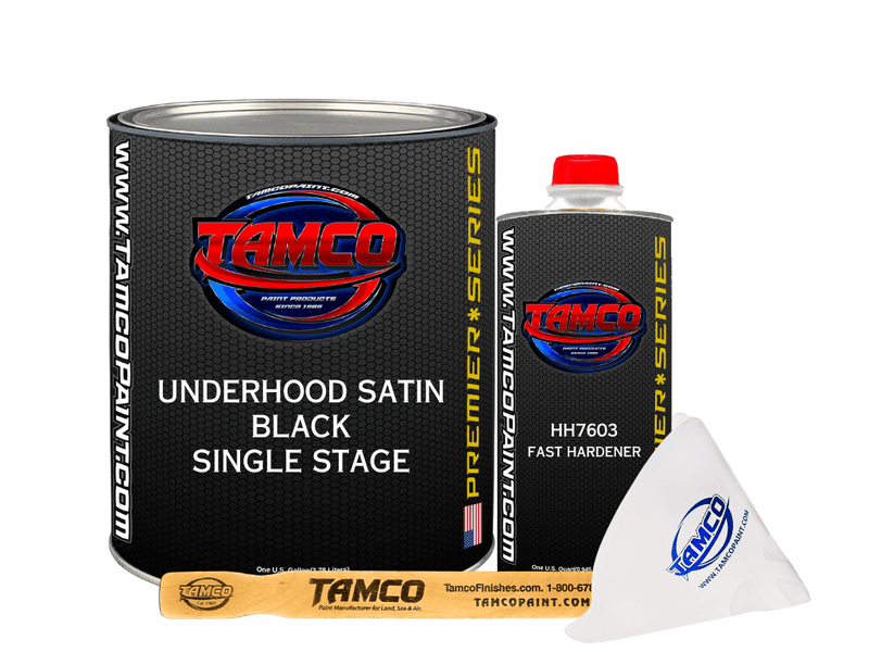 Tamco Paint Underhood Satin Black Single Stage Kit