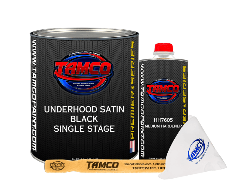 Tamco Paint Underhood Satin Black Single Stage Kit