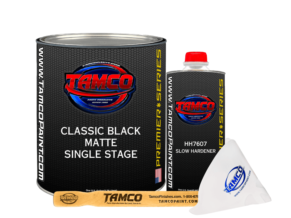 Classic Black Matte Single Stage Kit | Tamco Paint Products