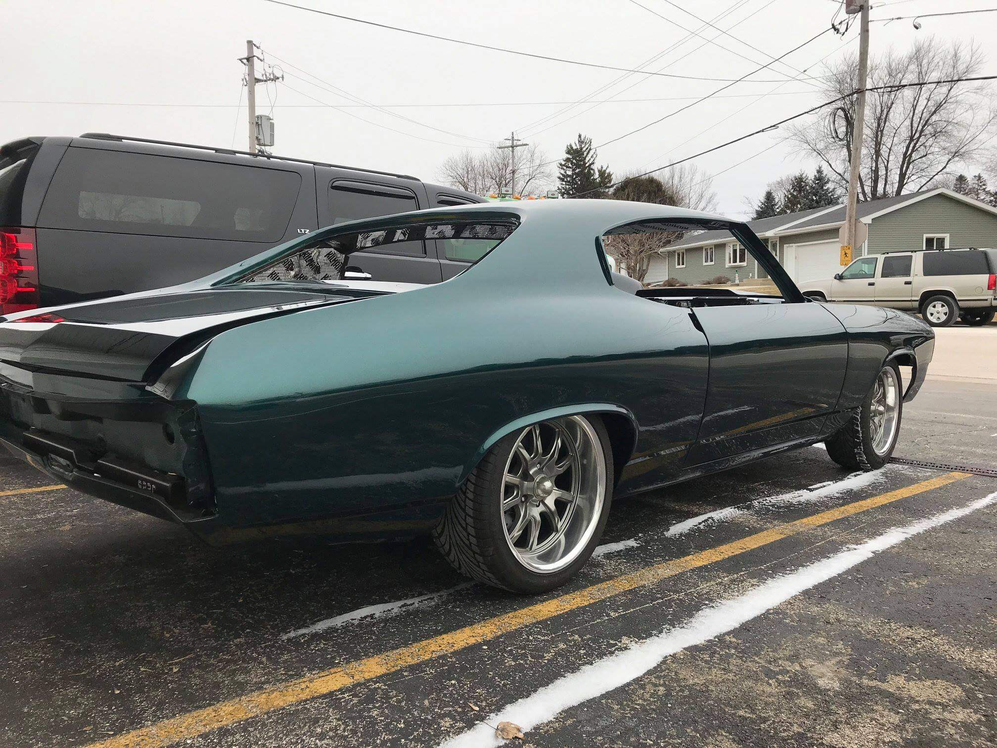 Godzilla Green Chevy Chevelle