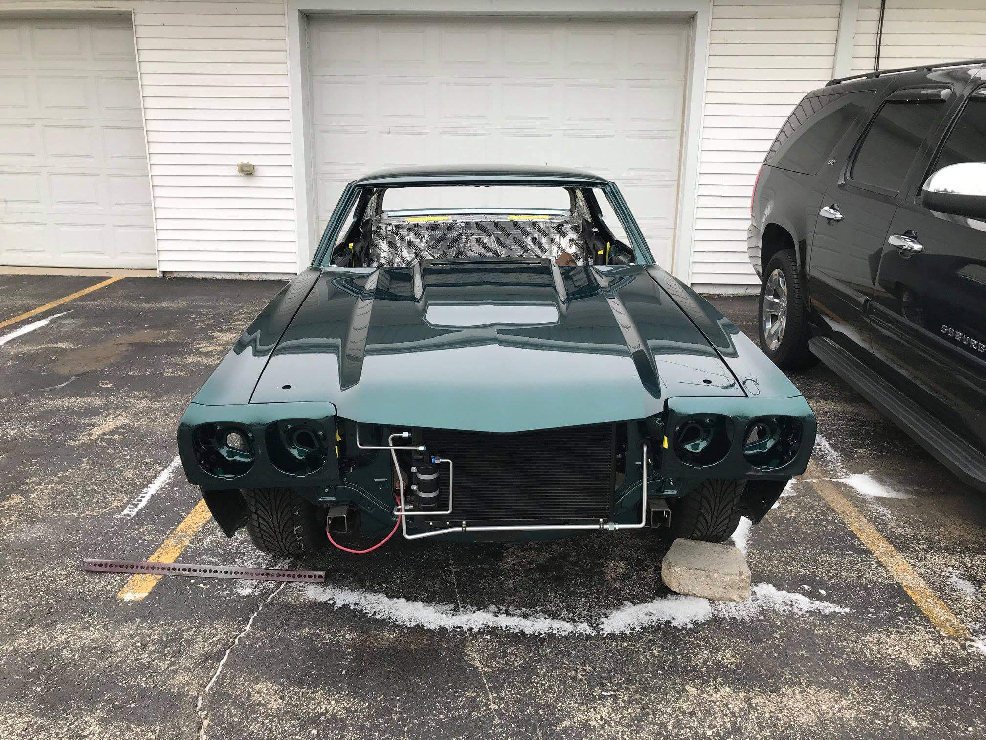 Godzilla Green Chevy Chevelle
