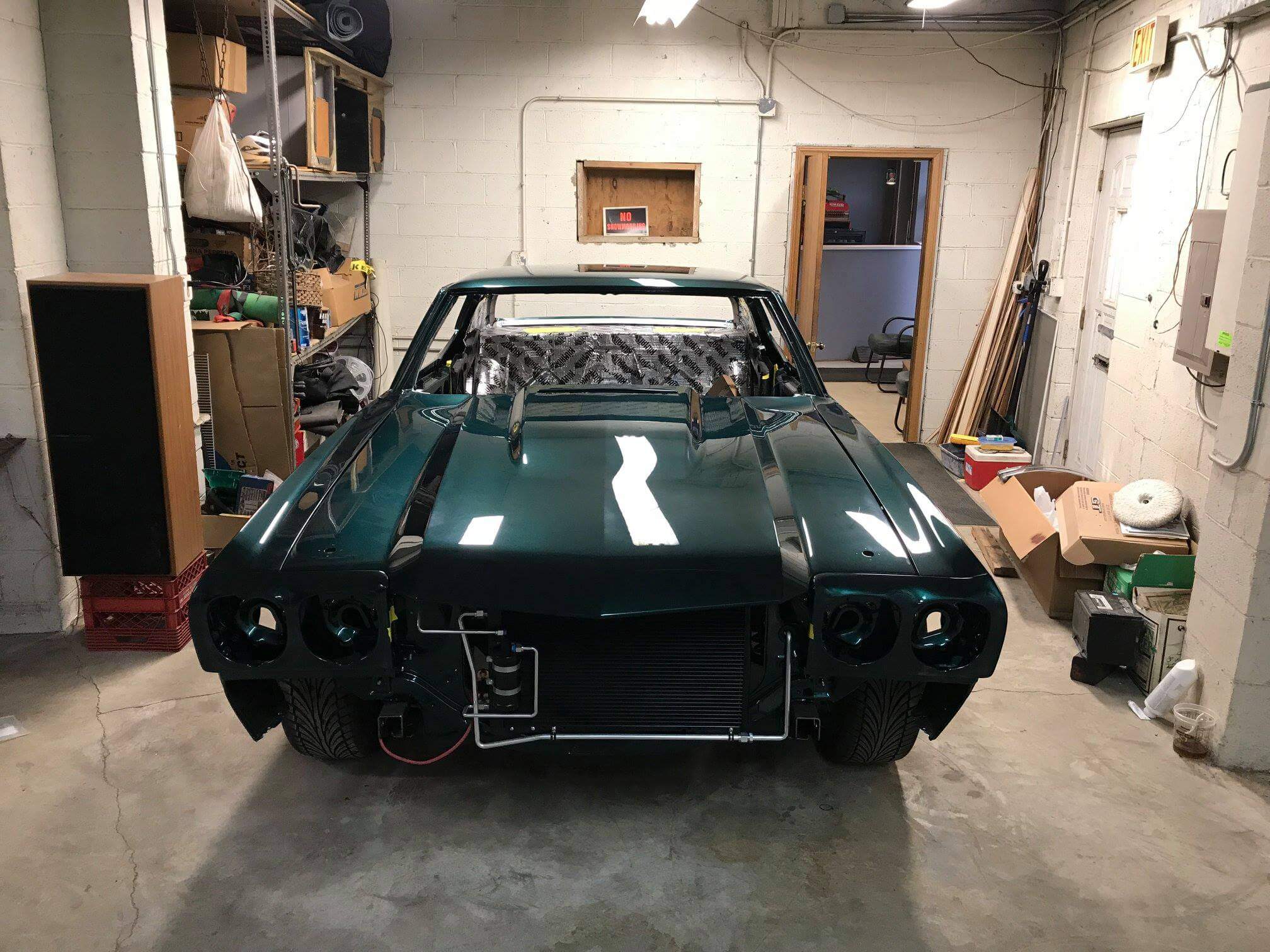 Godzilla Green Chevy Chevelle