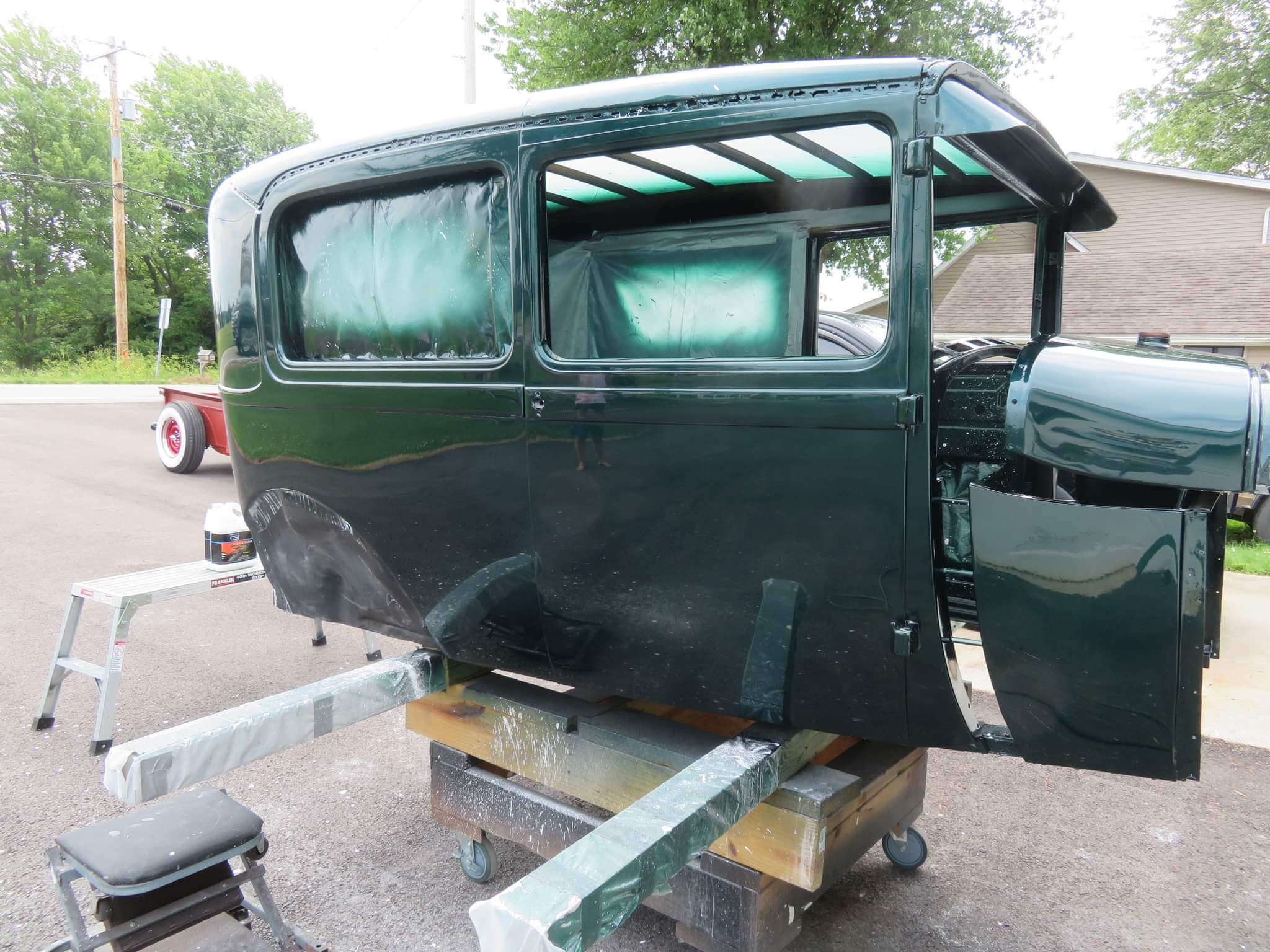 Godzilla Green 1929 Ford Tudor