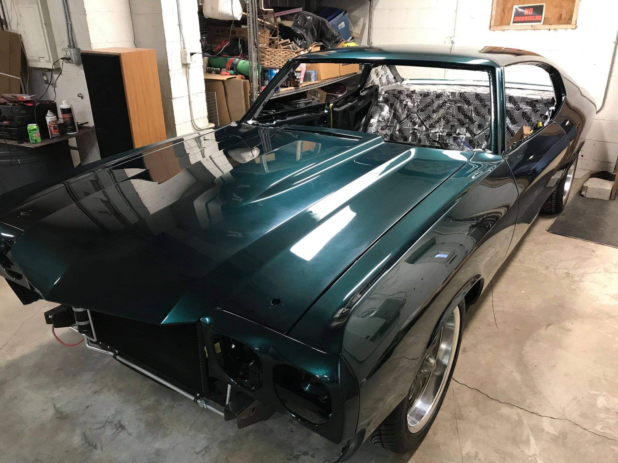 Godzilla Green Chevy Chevelle