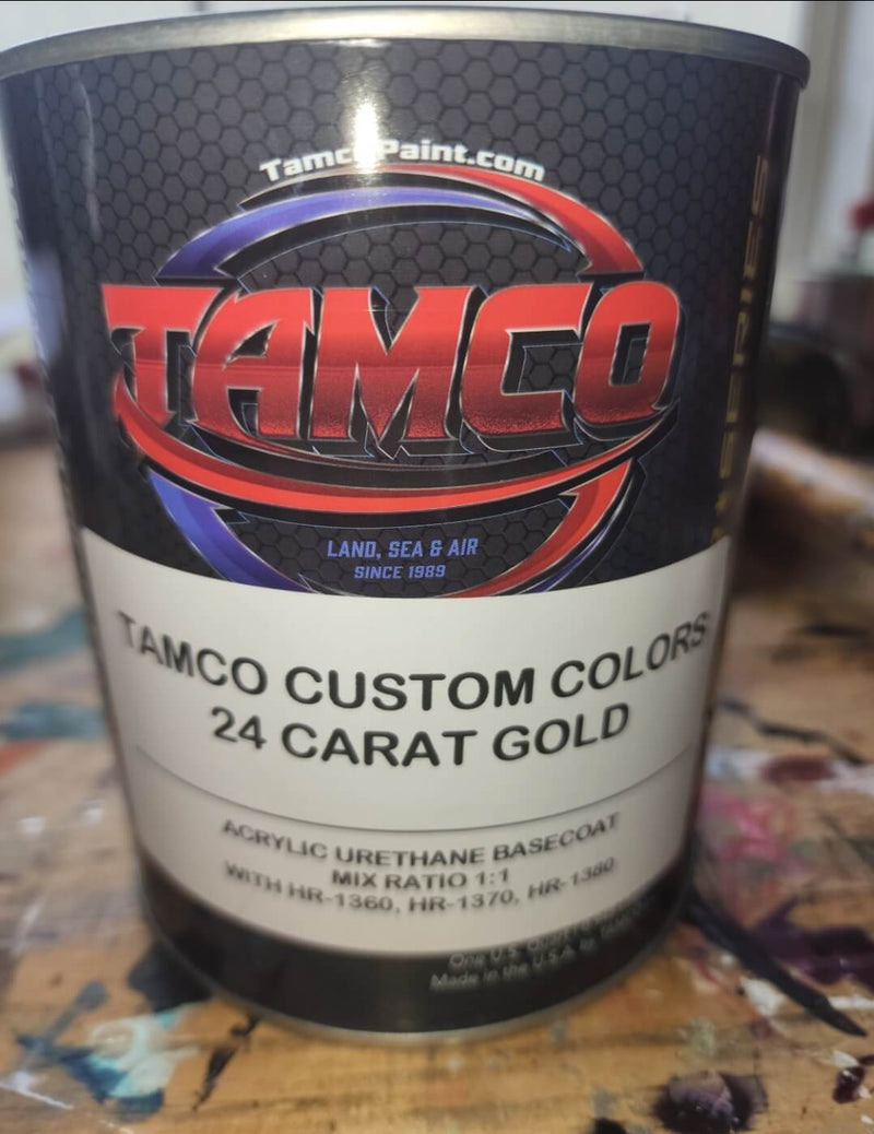 Tamco Paint 24 Carat Gold Custom Color Basecoat