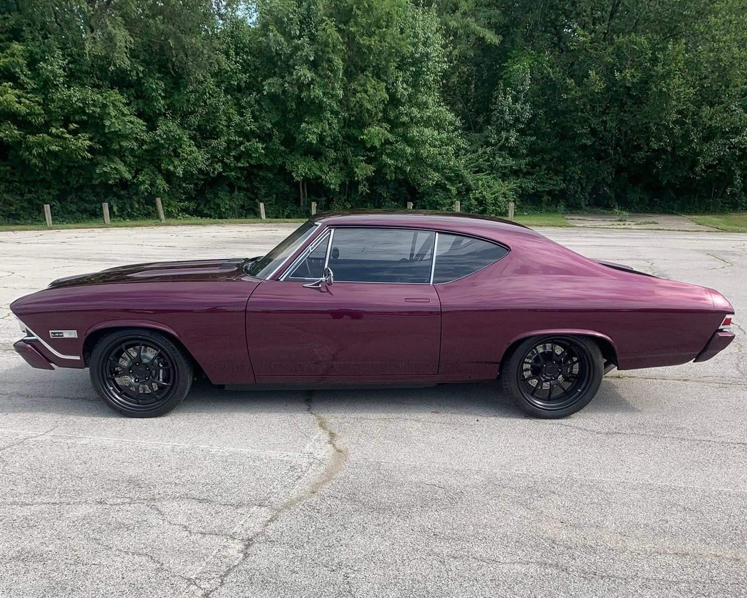 Tamco Paint Grape Jelly on 1968 Chevrolet Chevelle SS