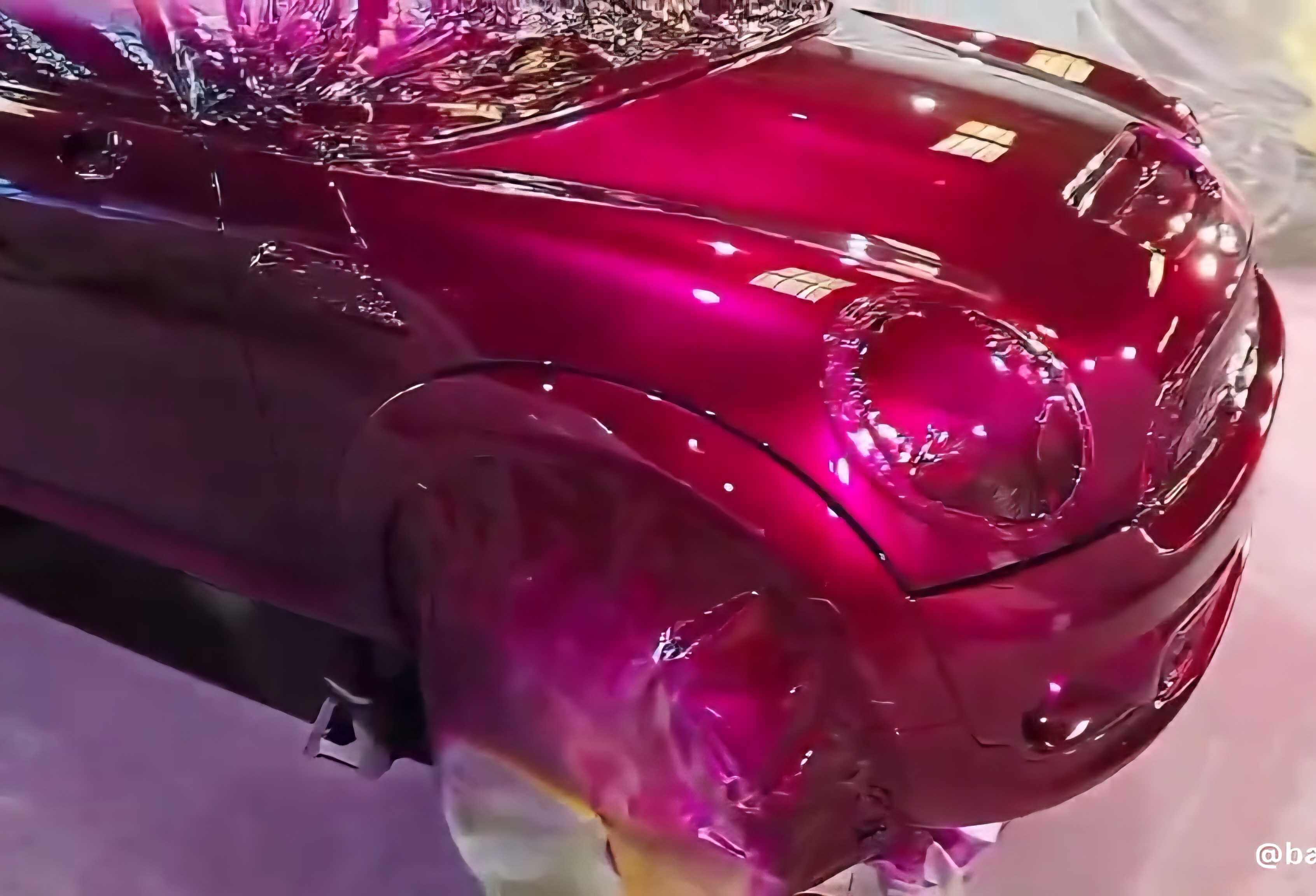 Tamco Paint Grapeness Candy Concentrate on Mini Cooper