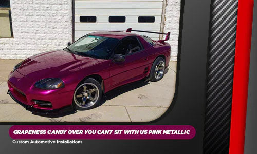 Tamco Paint Grapeness Candy Concentrate and You Cant Sit With Us Pink in 1999 Mitsubishi