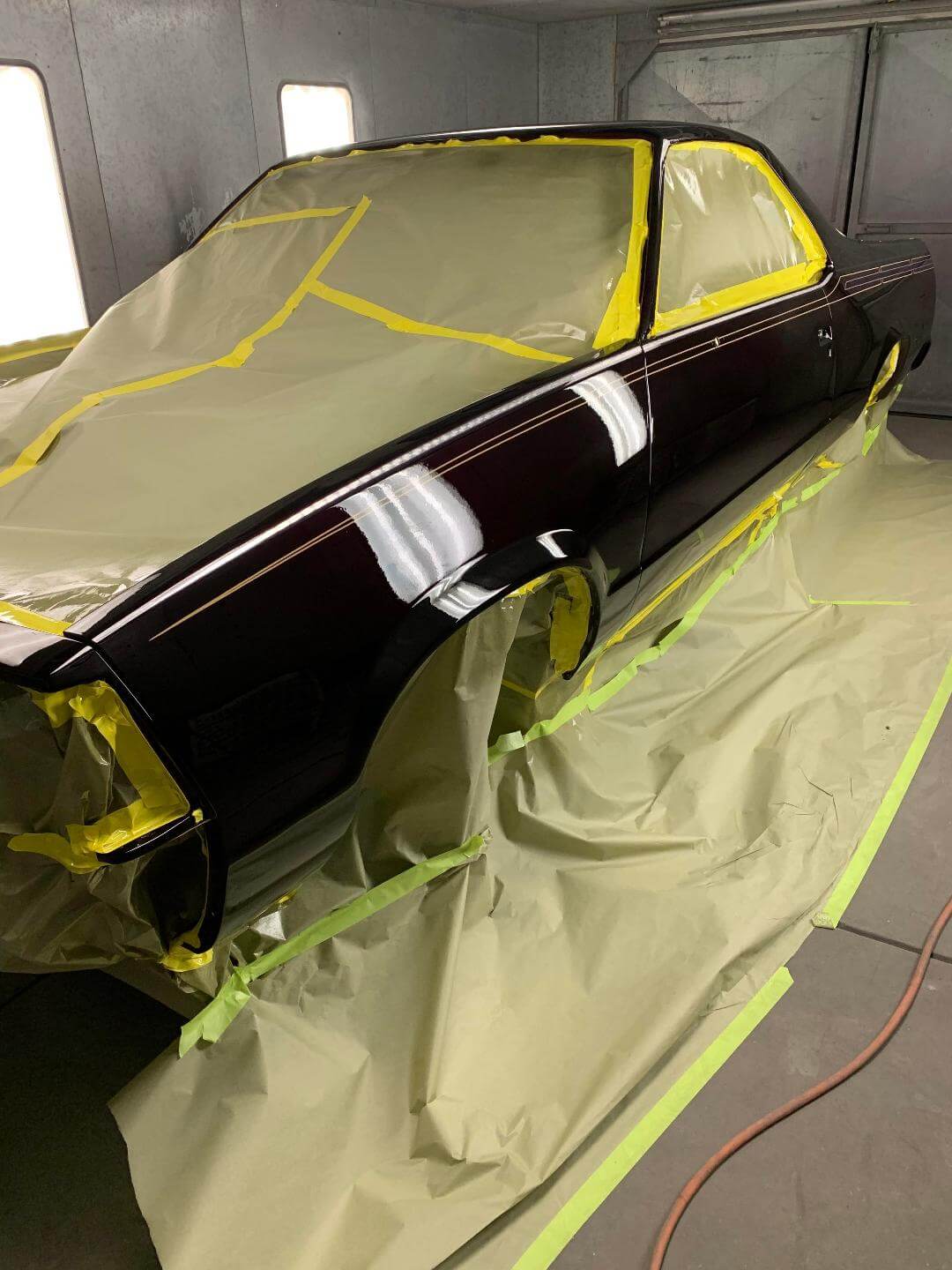 Tamco Paint Grapeness 2K Candy on 1980 Chevy El Camino