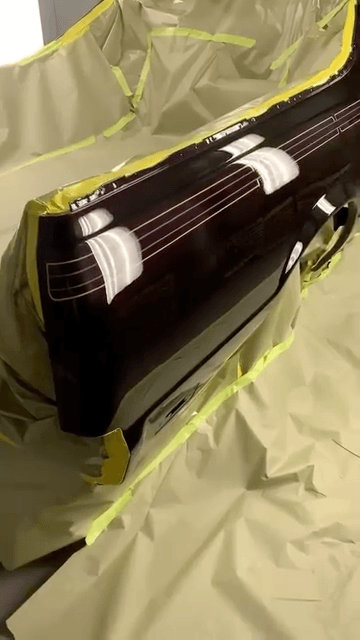 Tamco Paint Grapeness 2K Candy on 1980 Chevy El Camino