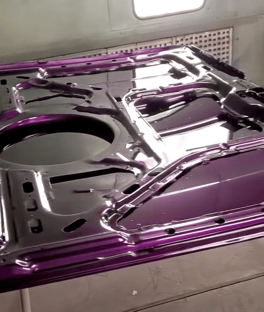 Tamco Paint Grapeness 2K Candy on 1980 Chevy El Camino