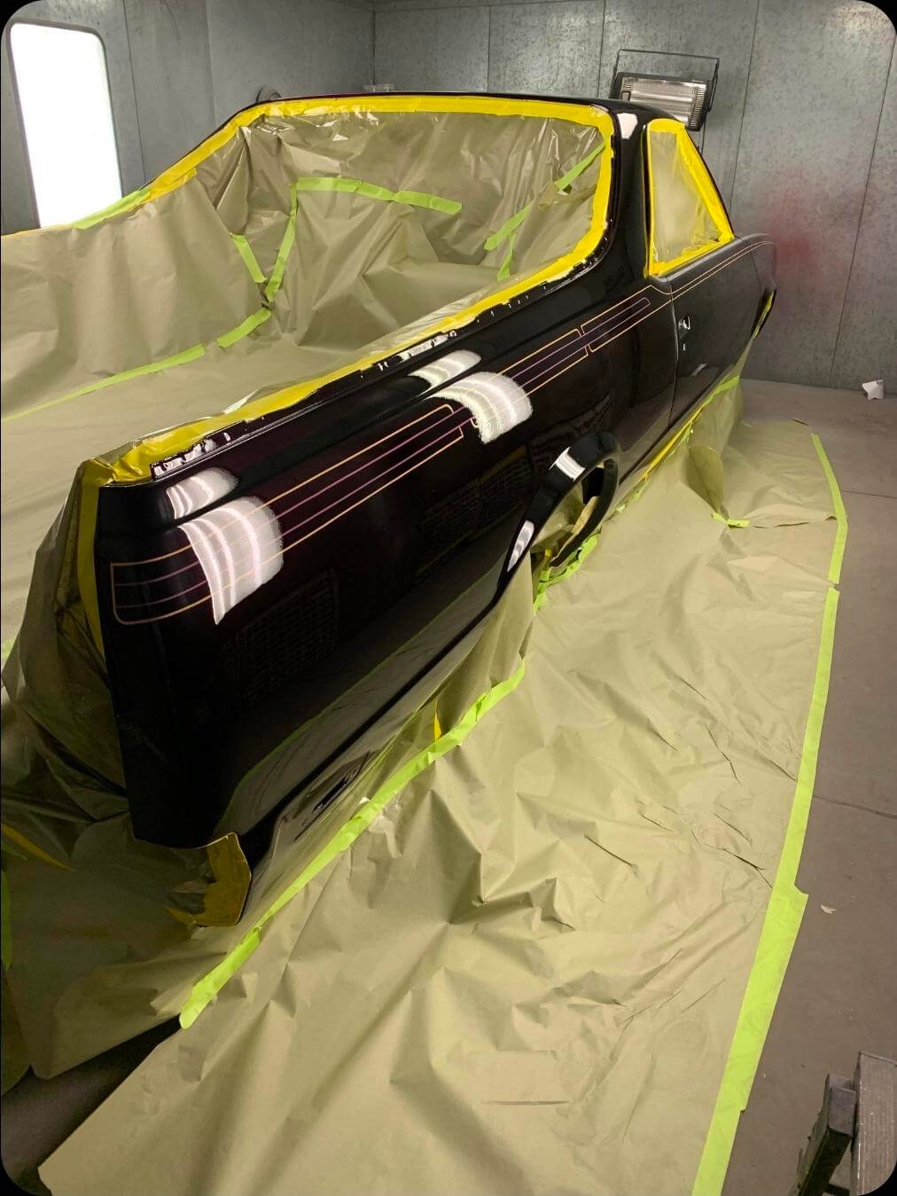 Tamco Paint Grapeness 2K Candy on 1980 Chevy El Camino