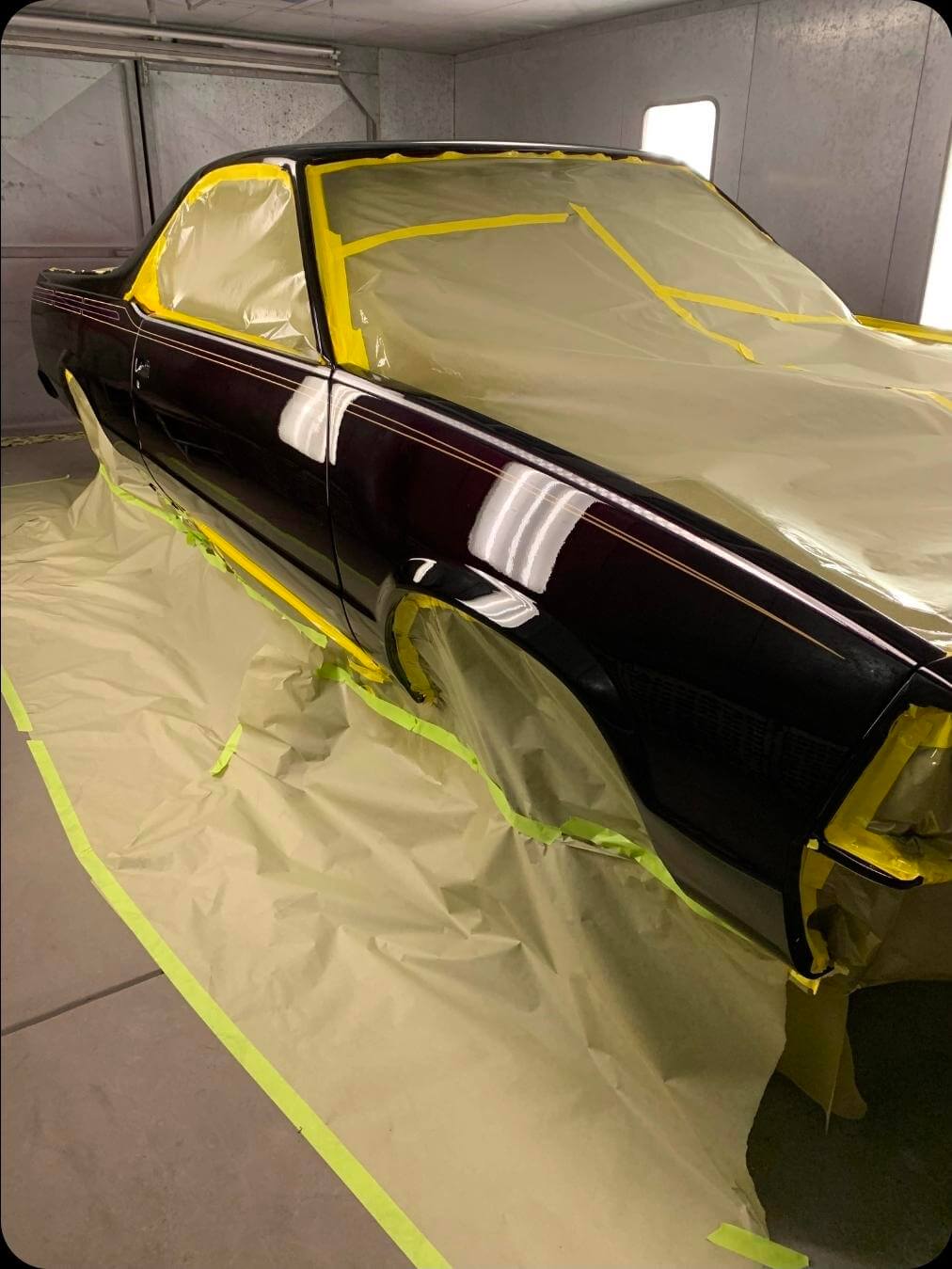 Tamco Paint Grapeness 2K Candy on 1980 Chevy El Camino