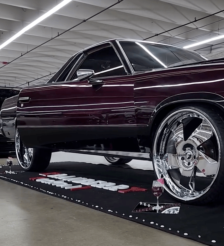 Tamco Paint Grapeness 2K Candy on 1980 Chevy El Camino