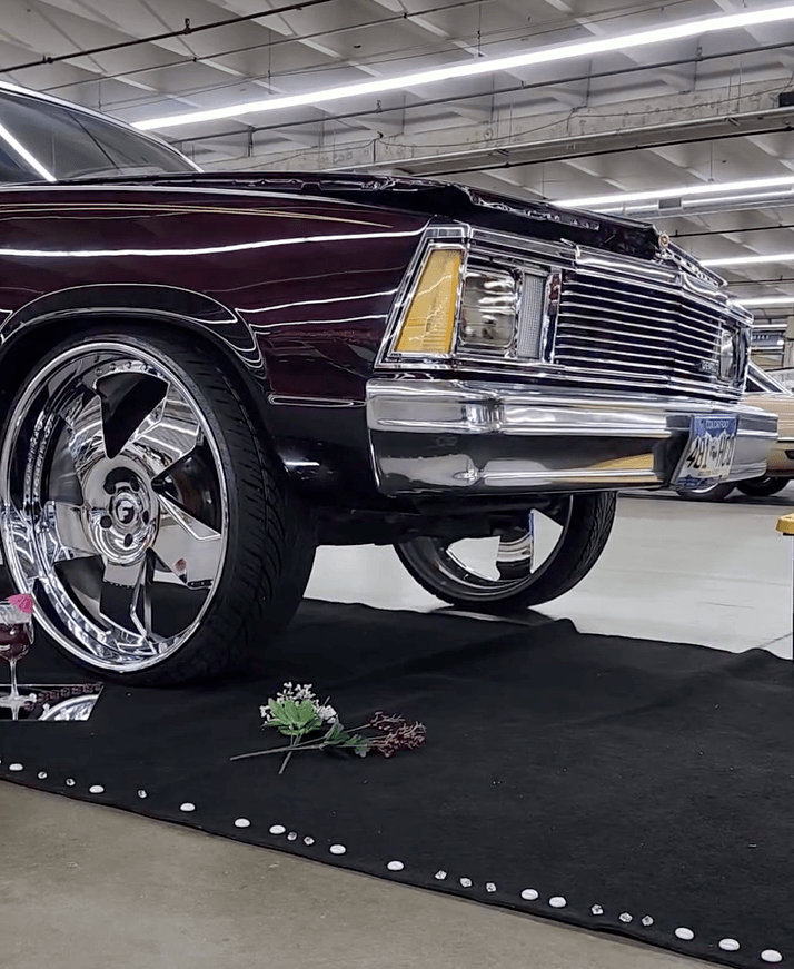 Tamco Paint Grapeness 2K Candy on 1980 Chevy El Camino