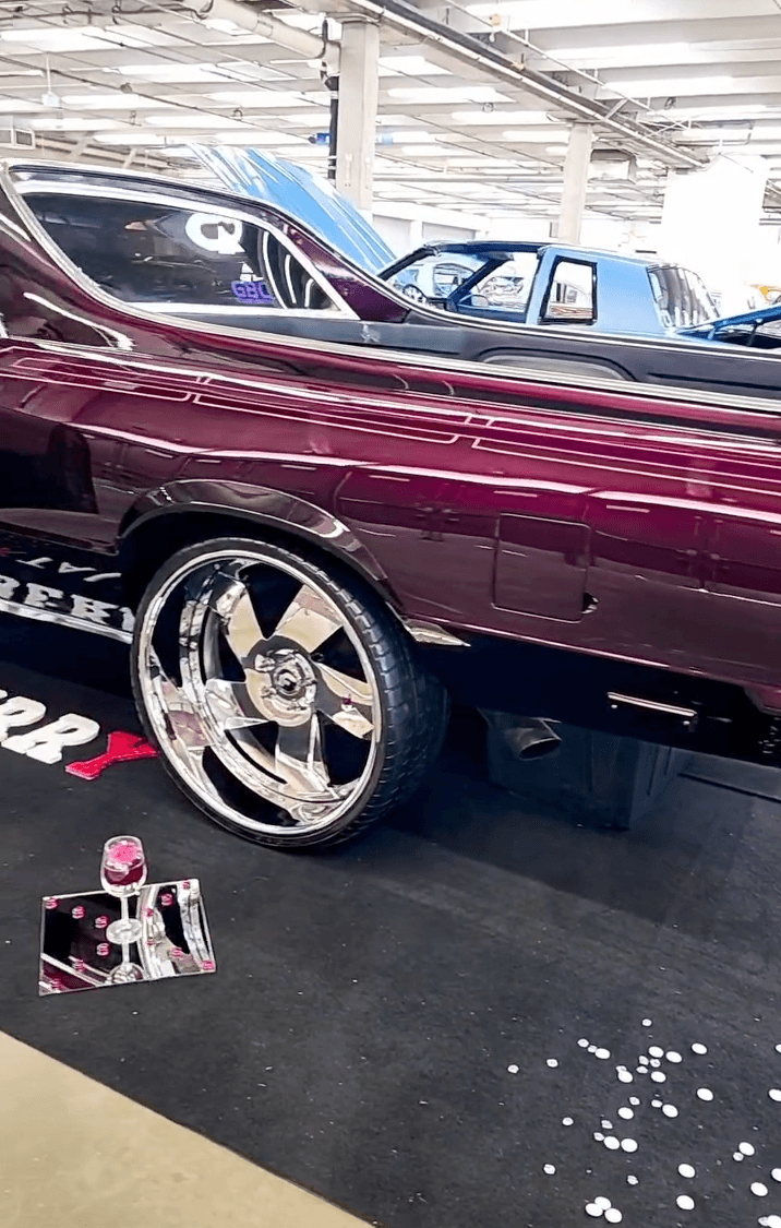 Tamco Paint Grapeness 2K Candy on 1980 Chevy El Camino