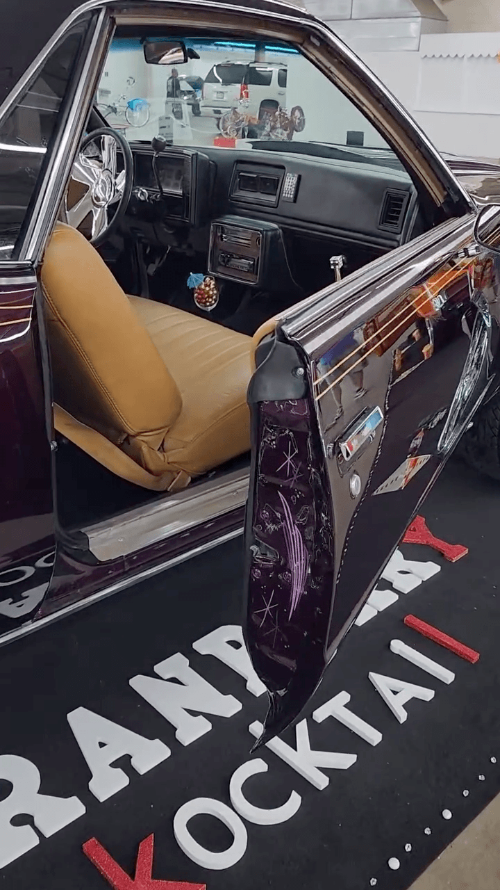Tamco Paint Grapeness 2K Candy on 1980 Chevy El Camino