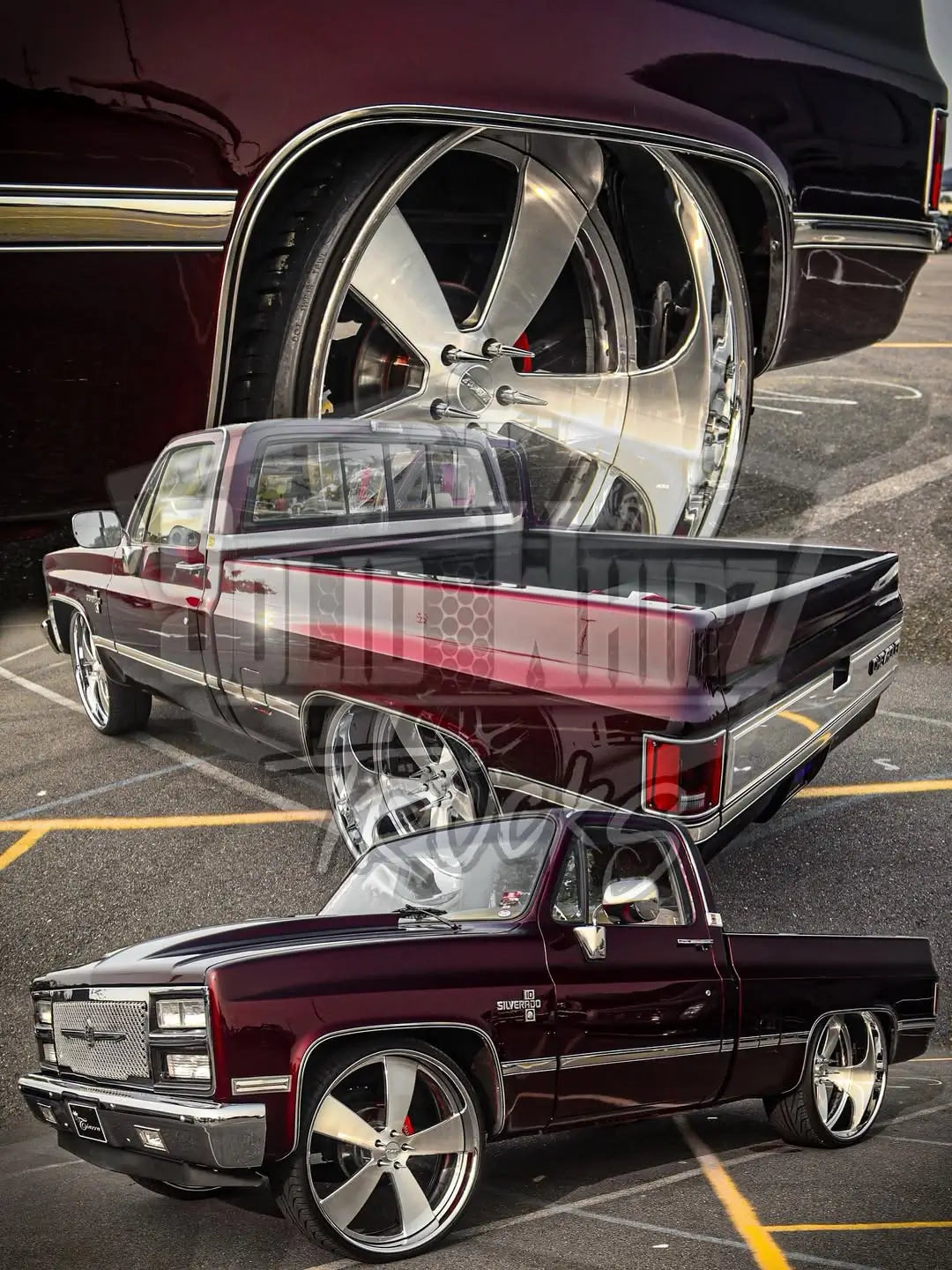 Tamco Paint Grapeness Candy Concentrate on Chevy C10