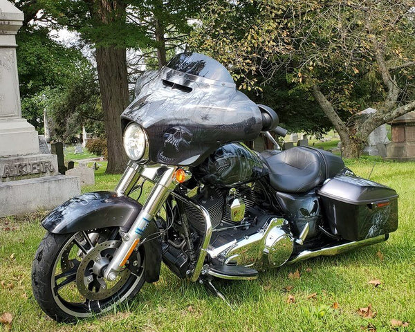 Gunmetal Motorcycle