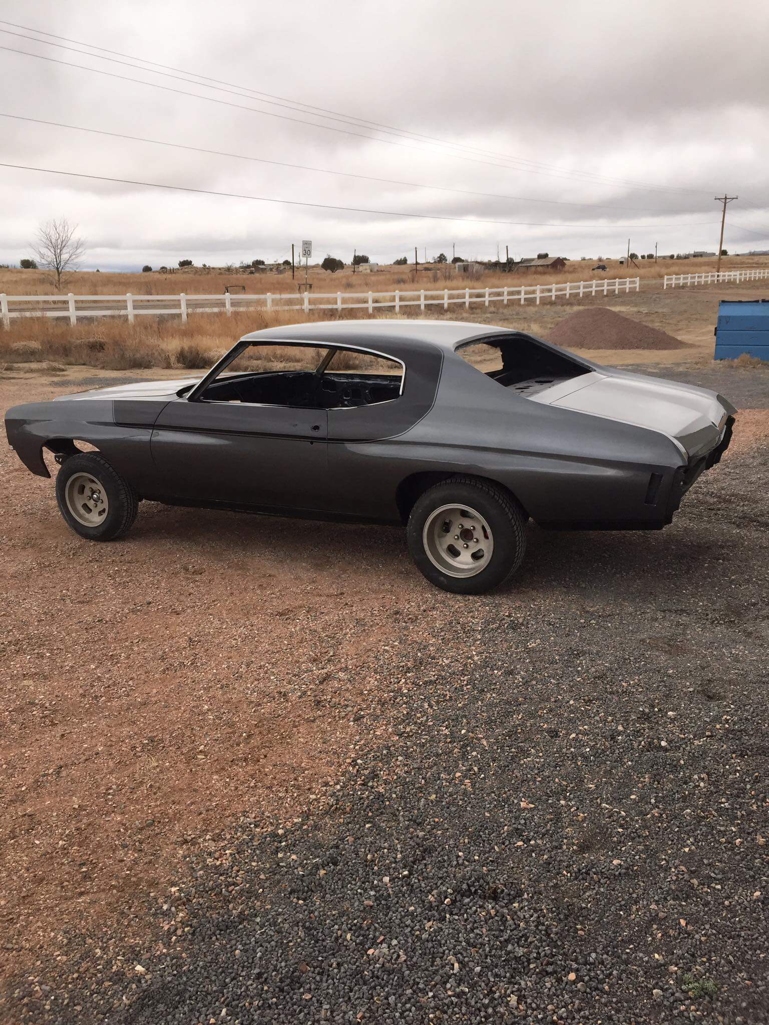 Tamco Paint Gunmetal on 1972 Chevrolet Chevelle