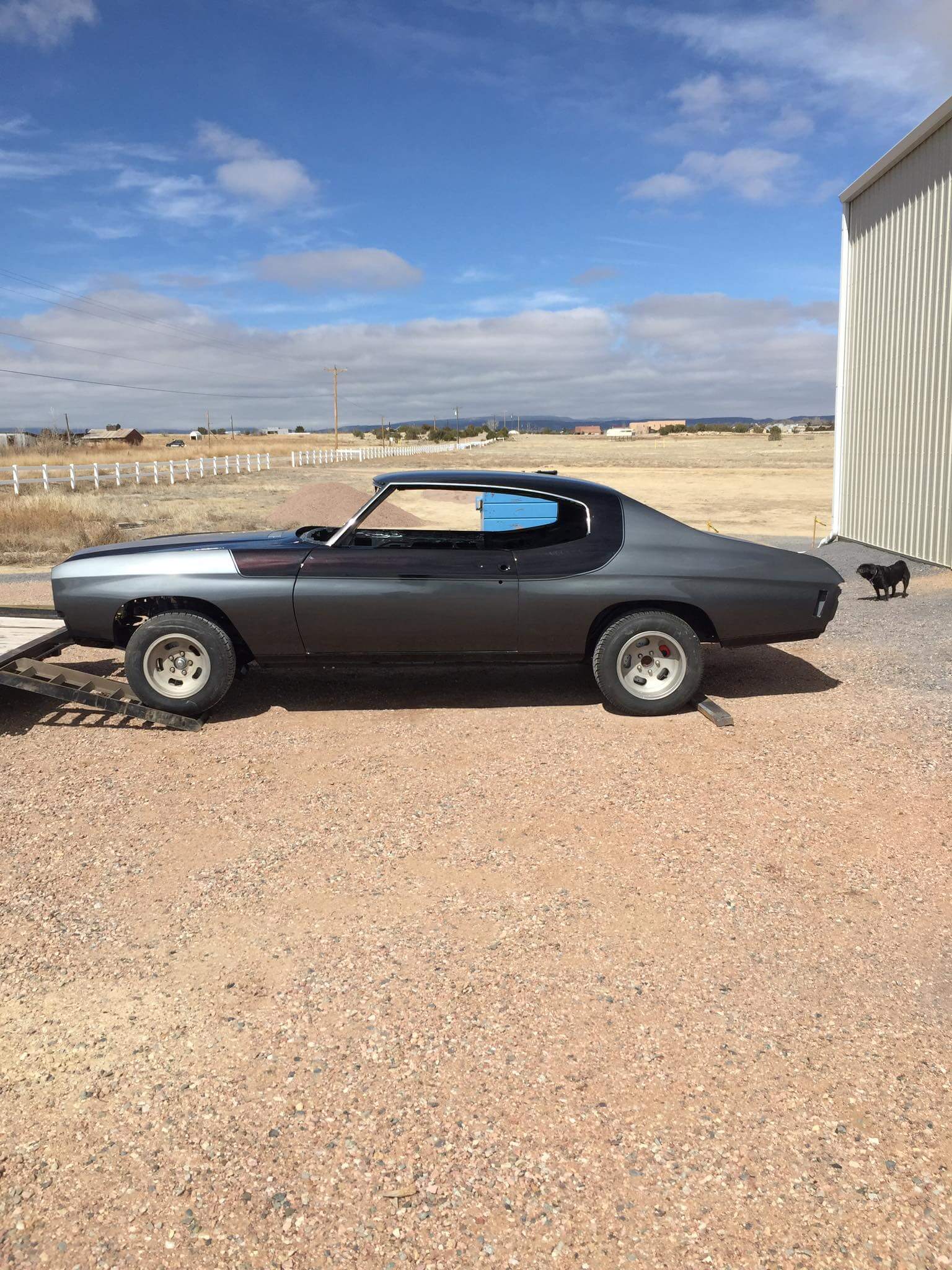 Tamco Paint Gunmetal on 1972 Chevrolet Chevelle