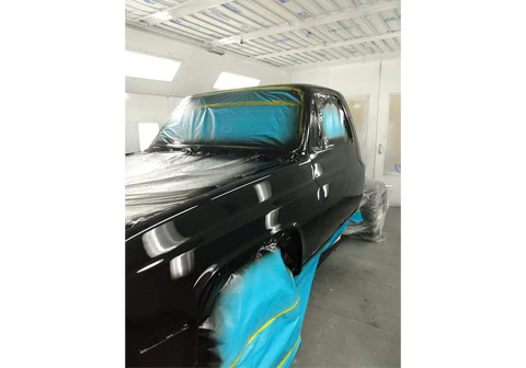 Tamco Paint HB9900 Jet Black Basecoat in 1986 Chevrolet Silverado